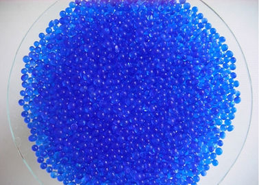 China Bolas azuis industriais médicas do gel de silicone, cristais inofensivos do indicador do gel de silicone fornecedor