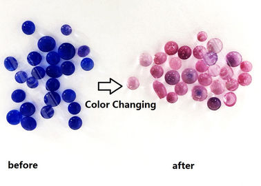 China Gel de silicone Allochroic cromotrópico, indicador dessecante da cor da atividade alta fornecedor